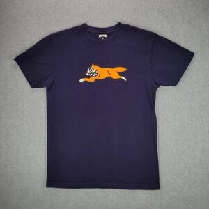 ICE CREAM Mens Running Dog Graphic T-Shirt Navy Blue Small BBC Streetwear Tee